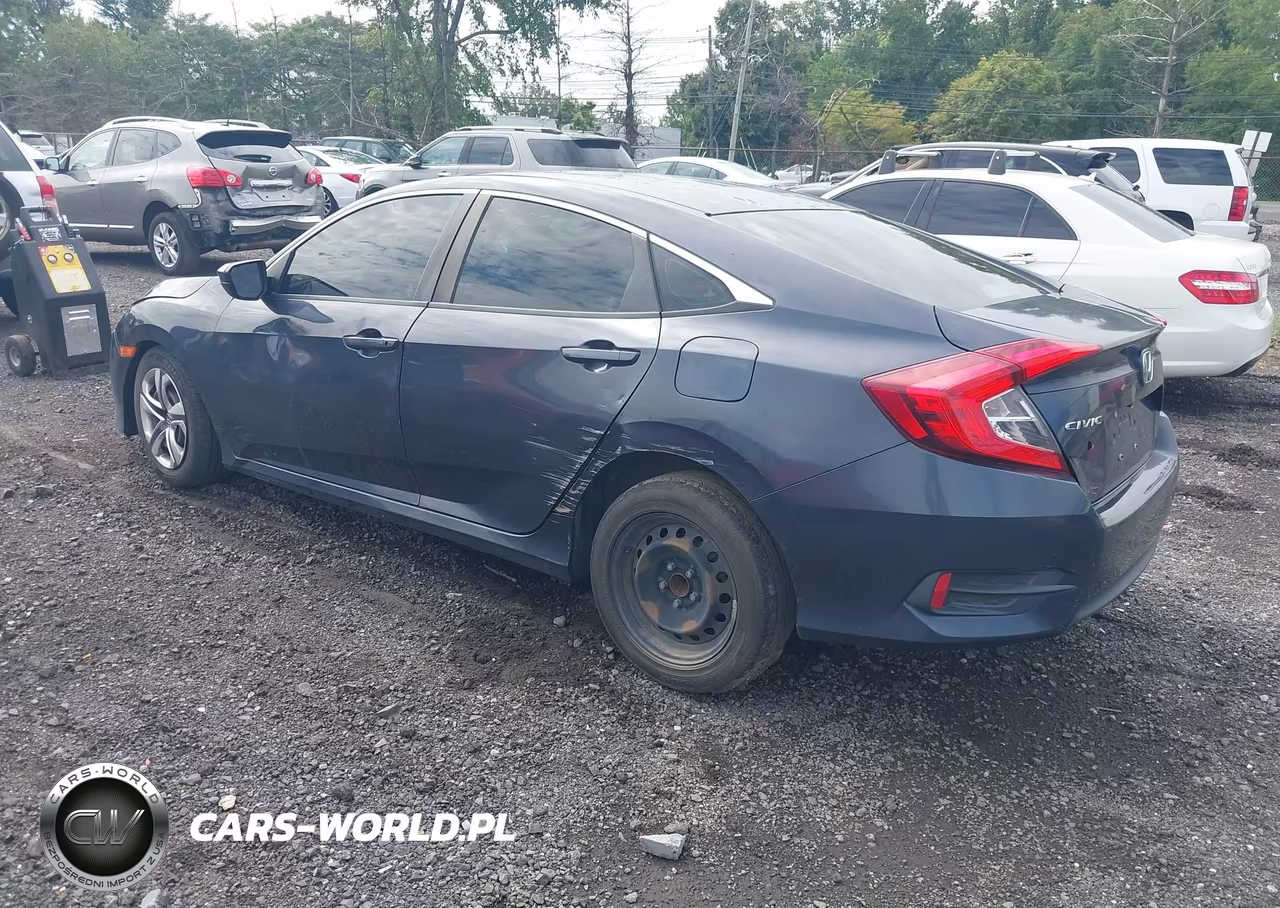 2018 Honda Civic Lx VIN:2HGFC2F5XJH539062 - 3