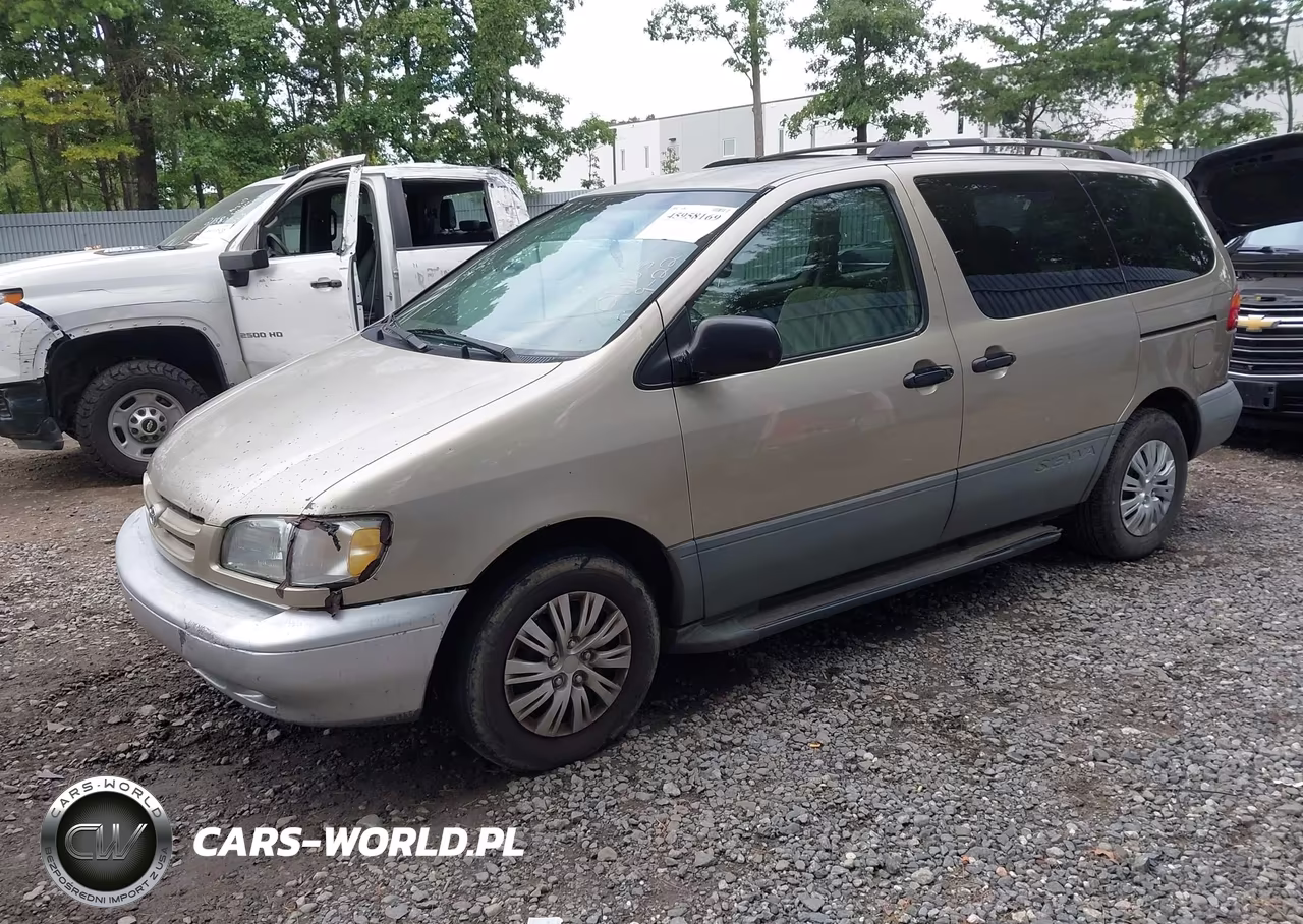2000 Toyota Sienna Le VIN:4T3ZF13C1YU179500 - 2