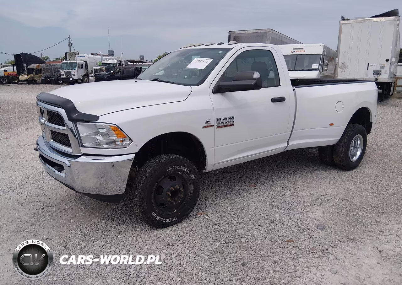 2018 Ram 3500 Tradesman 4X4 8' Box VIN:3C63RRAL4JG149533 - 2