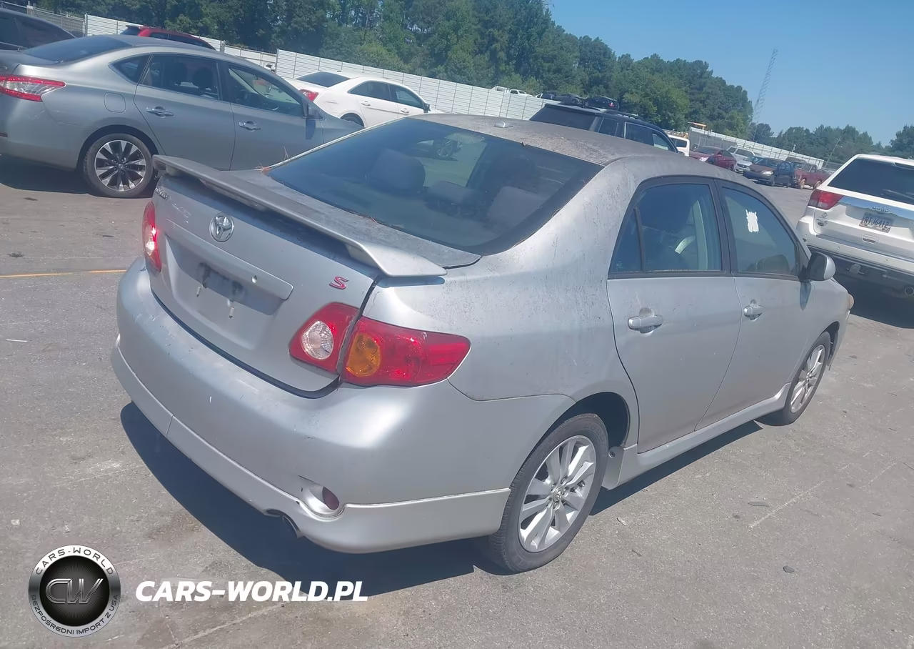 2009 Toyota Corolla S VIN:1NXBU40EX9Z074494 - 4
