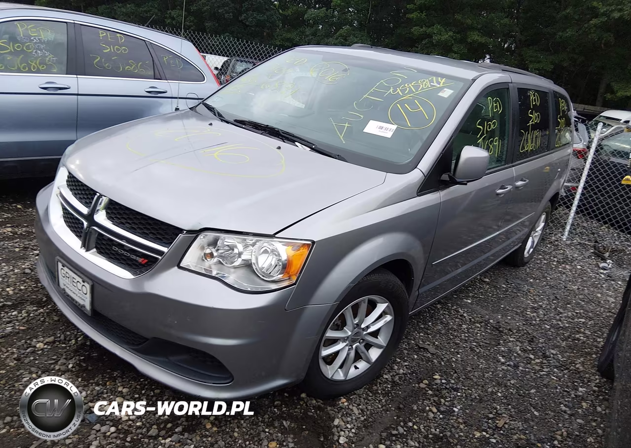 2016 Dodge Grand Caravan Sxt VIN:2C4RDGCG7GR374716 - 2