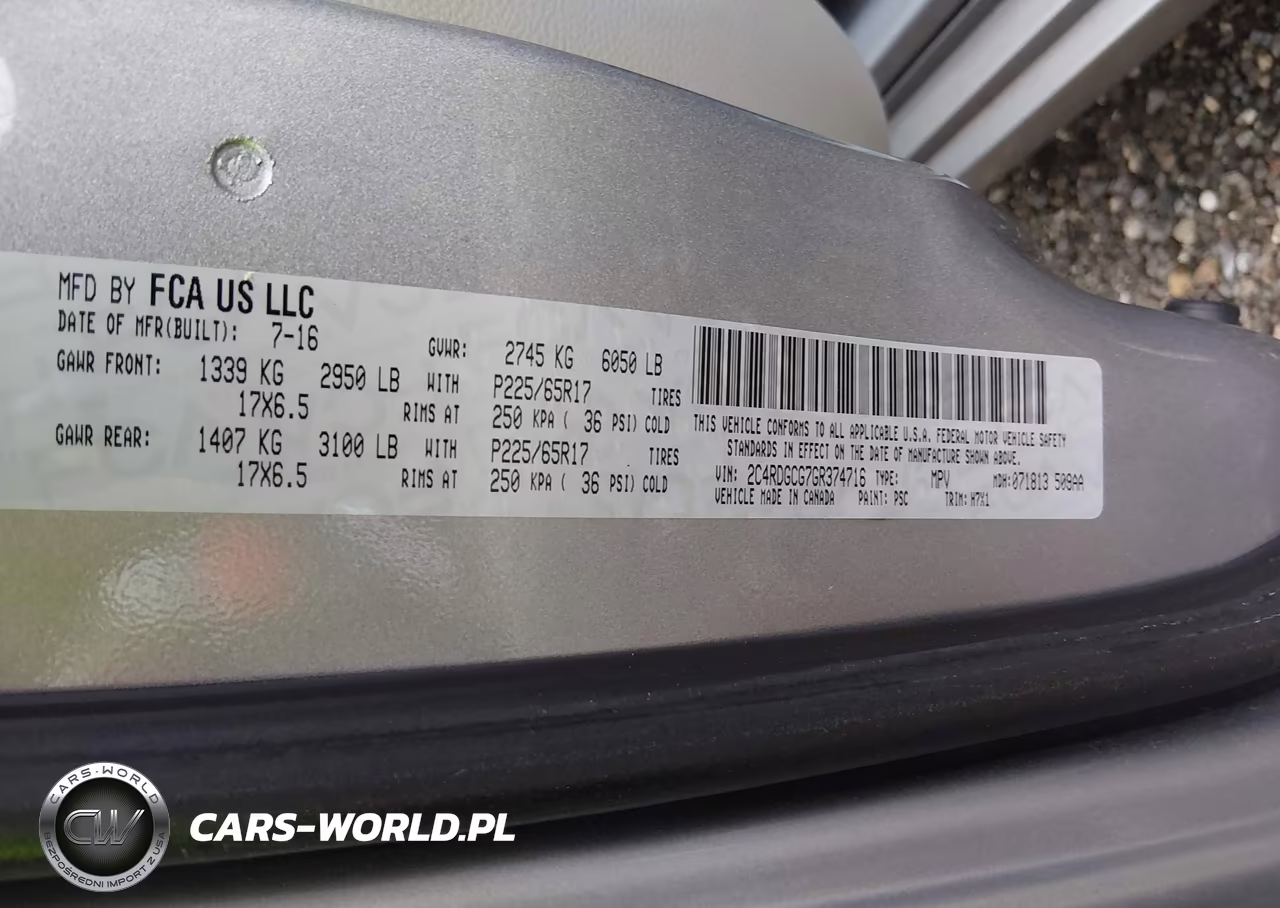 2016 Dodge Grand Caravan Sxt VIN:2C4RDGCG7GR374716 - 9