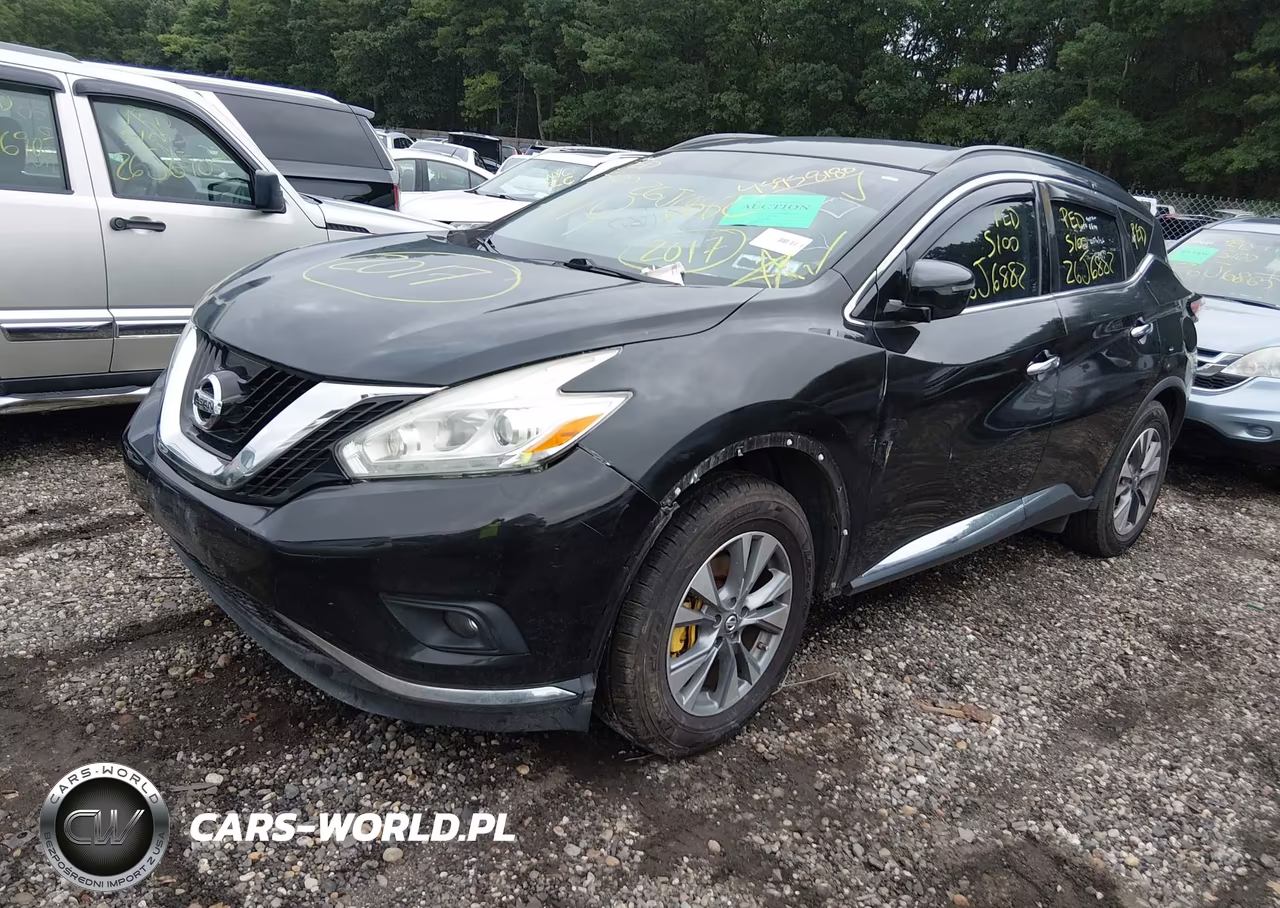 2017 Nissan Murano Sv VIN:5N1AZ2MH4HN114213 - 2
