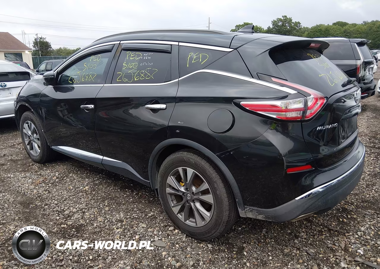 2017 Nissan Murano Sv VIN:5N1AZ2MH4HN114213 - 3