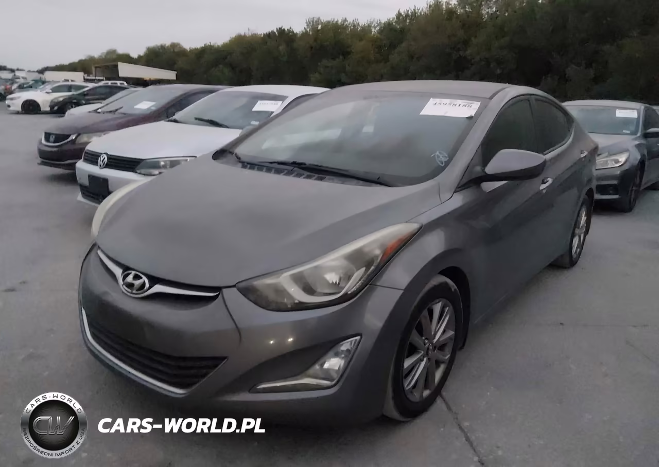 2014 Hyundai Elantra Se VIN:5NPDH4AE7EH519097 - 2