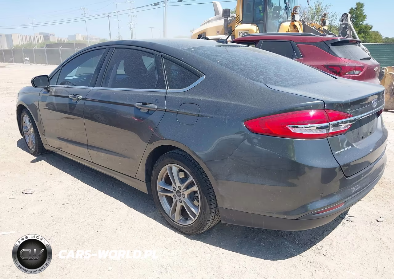 2018 Ford Fusion Se VIN:3FA6P0HD7JR194885 - 3
