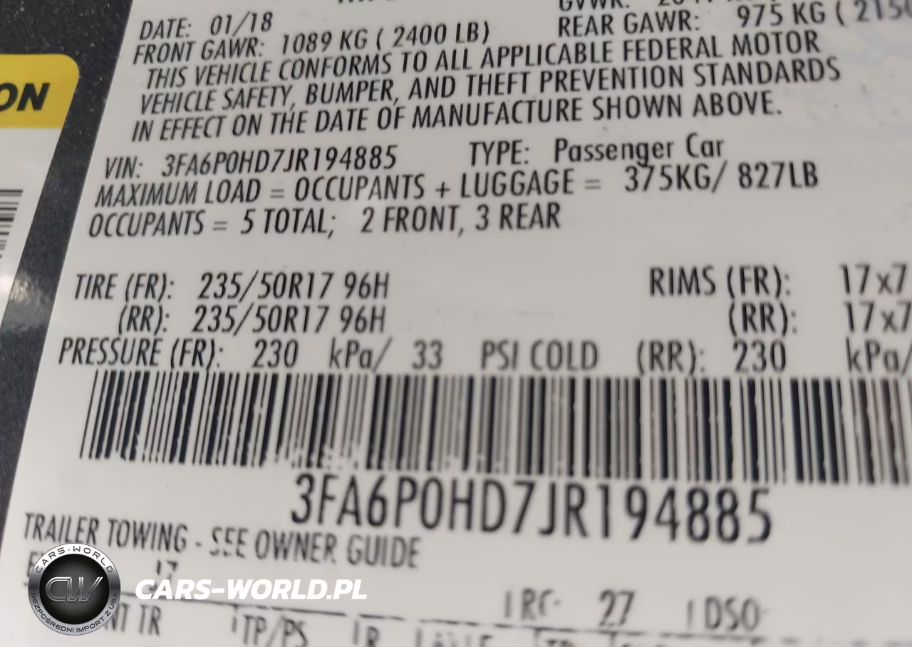 2018 Ford Fusion Se VIN:3FA6P0HD7JR194885 - 9