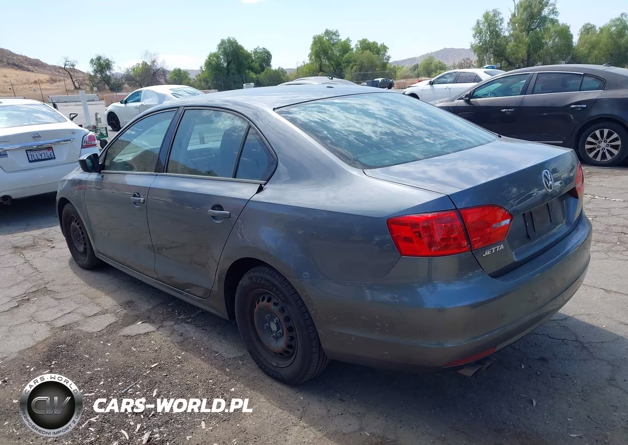 2012 Volkswagen Jetta 2.0L S VIN:3VW2K7AJ6CM408861 - 3