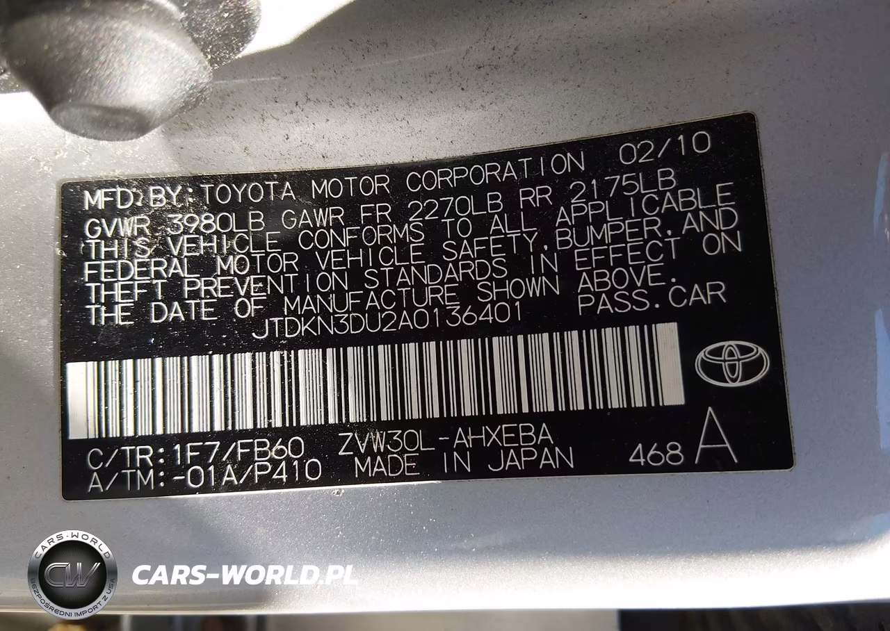 2010 Toyota Prius Ii VIN:JTDKN3DU2A0136401 - 9