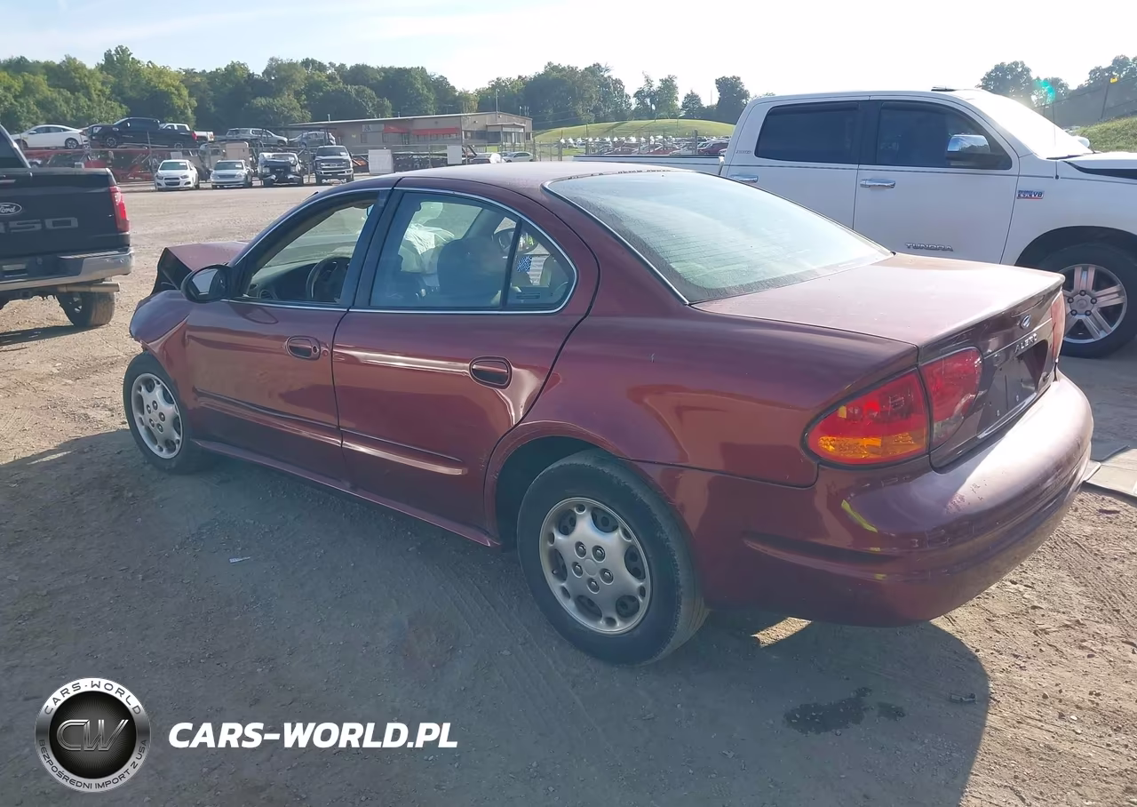 2000 Oldsmobile Alero Gx VIN:1G3NK52T9YC411864 - 3