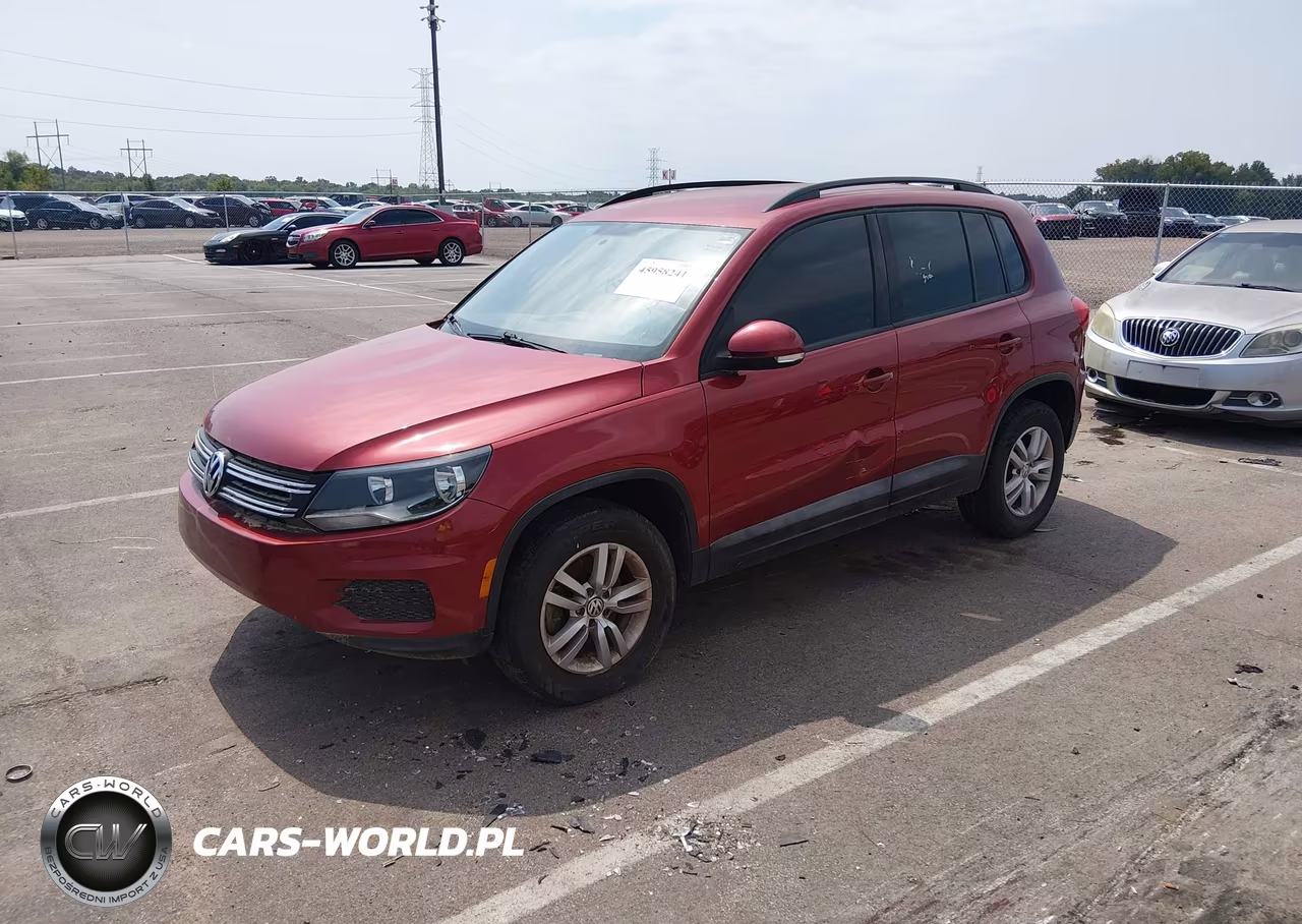 2015 Volkswagen Tiguan S VIN:WVGAV7AX5FW103457 - 2