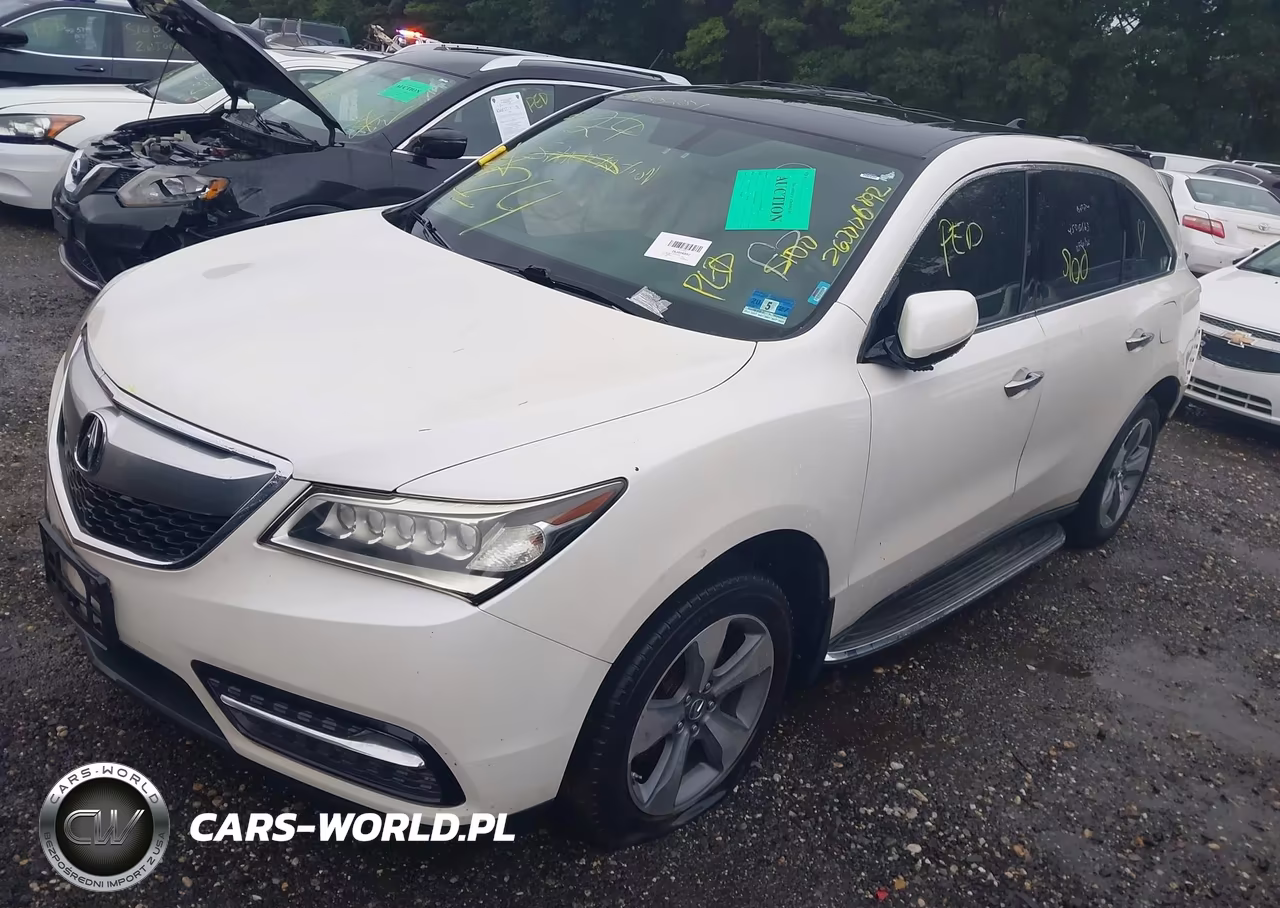 2014 Acura Mdx VIN:5FRYD4H28EB018337 - 2