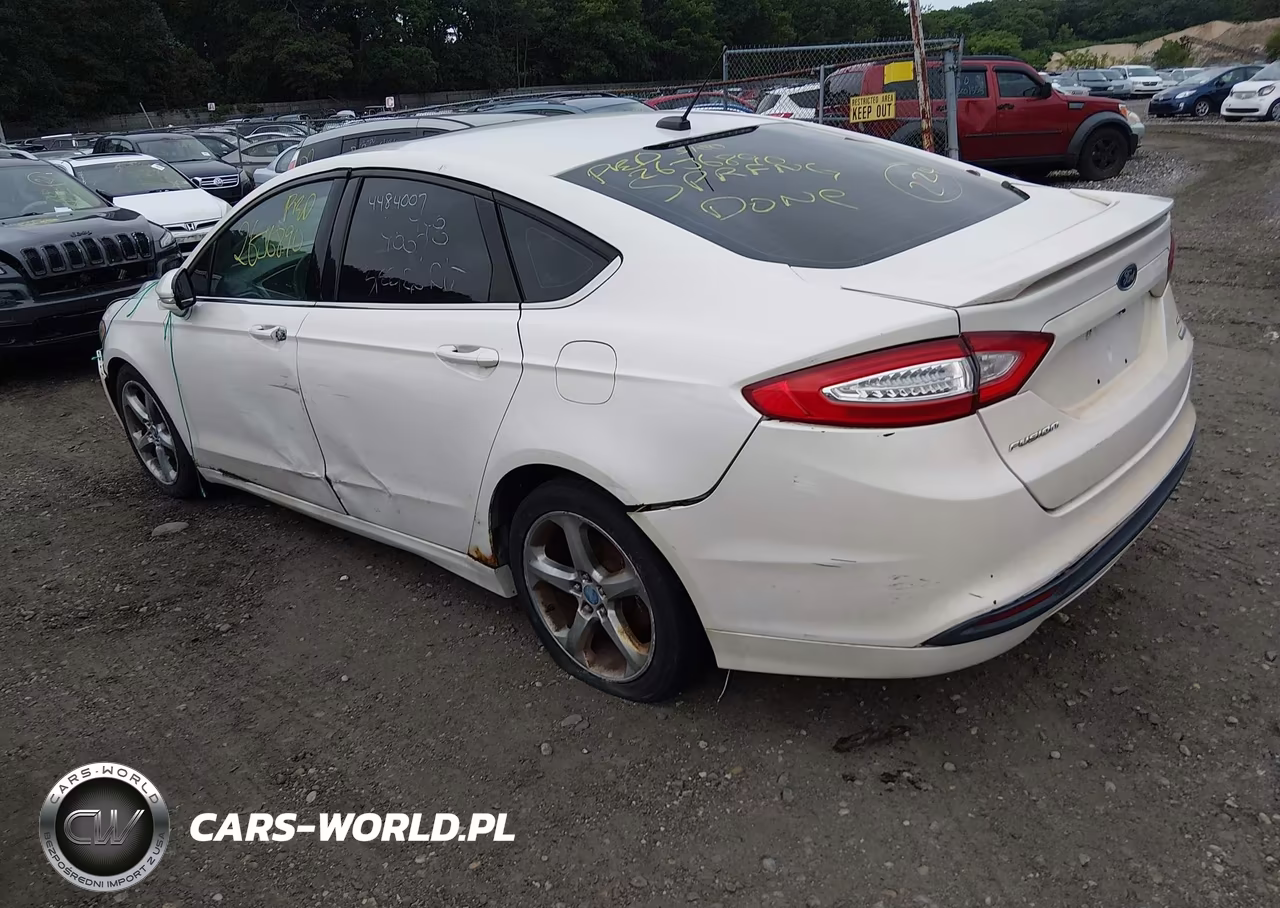 2013 Ford Fusion Se VIN:3FA6P0HR7DR121967 - 3