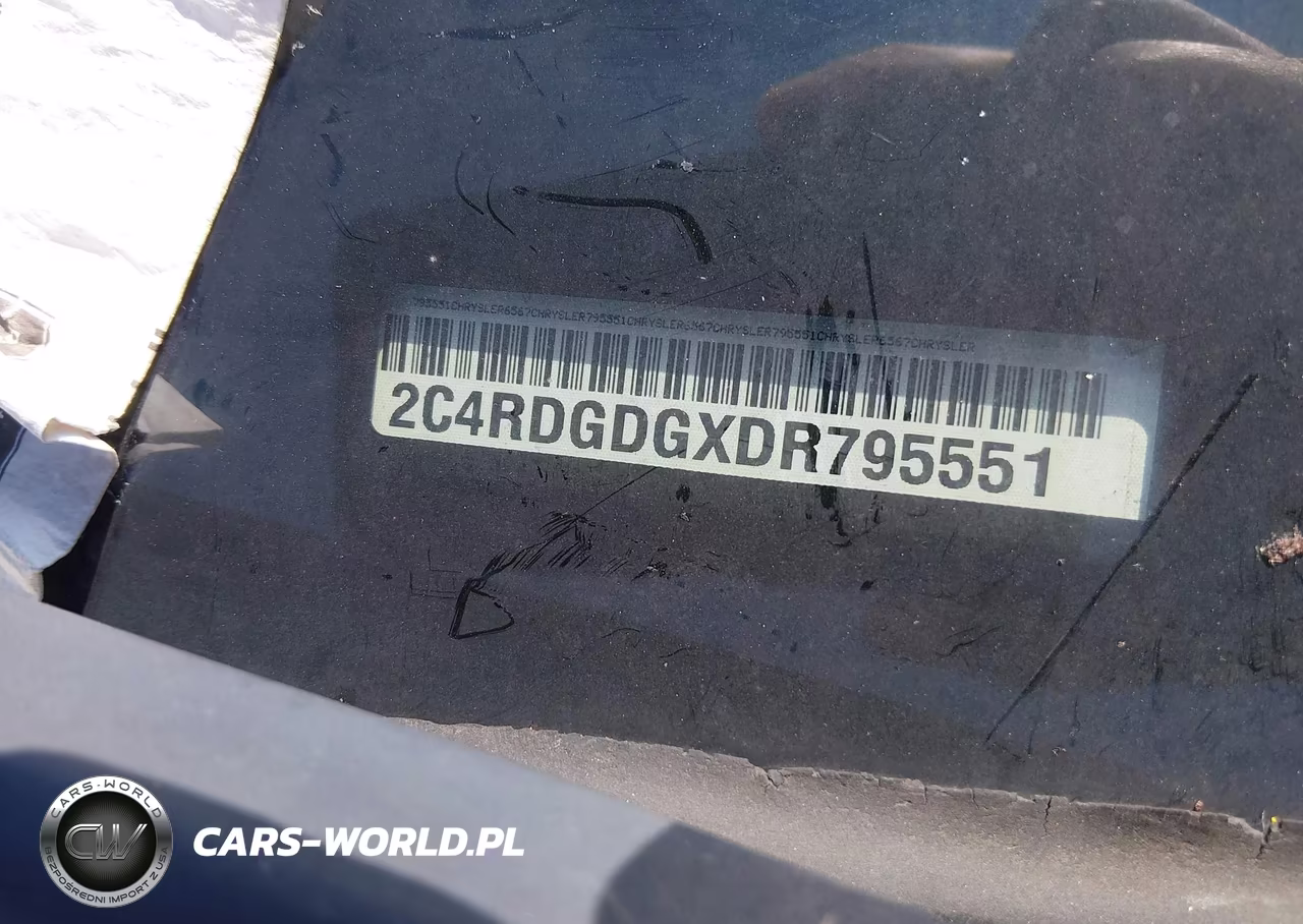 2013 Dodge Grand Caravan Crew VIN:2C4RDGDGXDR795551 - 11