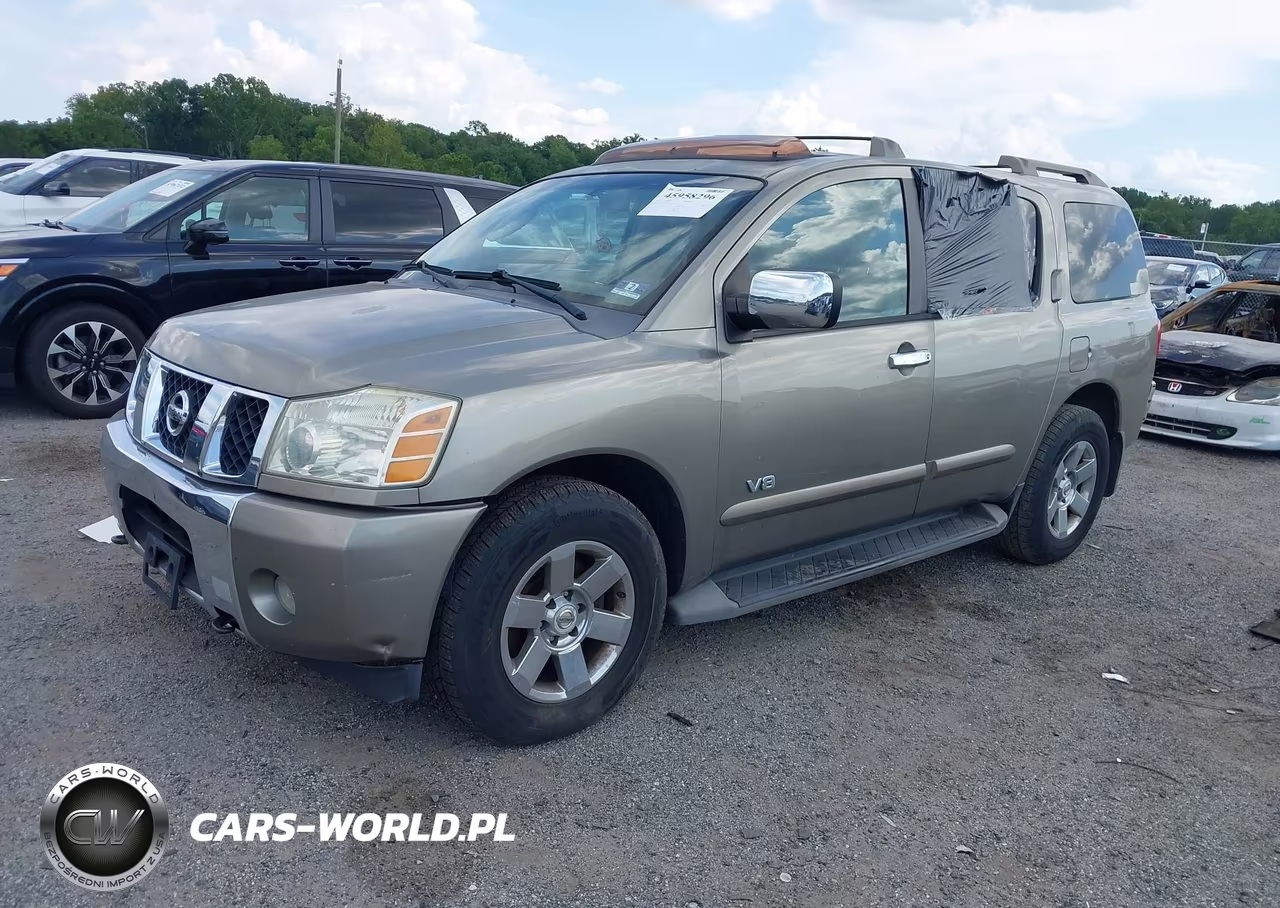 2007 Nissan Armada Le VIN:5N1AA08C57N712433 - 2