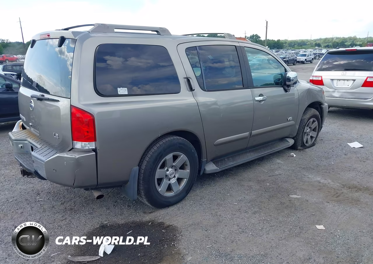 2007 Nissan Armada Le VIN:5N1AA08C57N712433 - 4