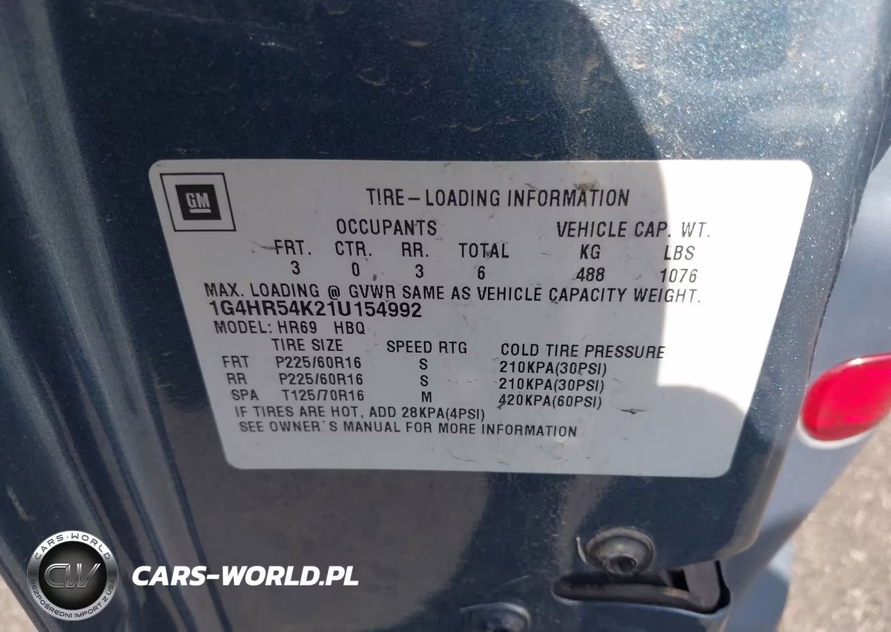 2001 Buick Lesabre Limited VIN:1G4HR54K21U154992 - 9