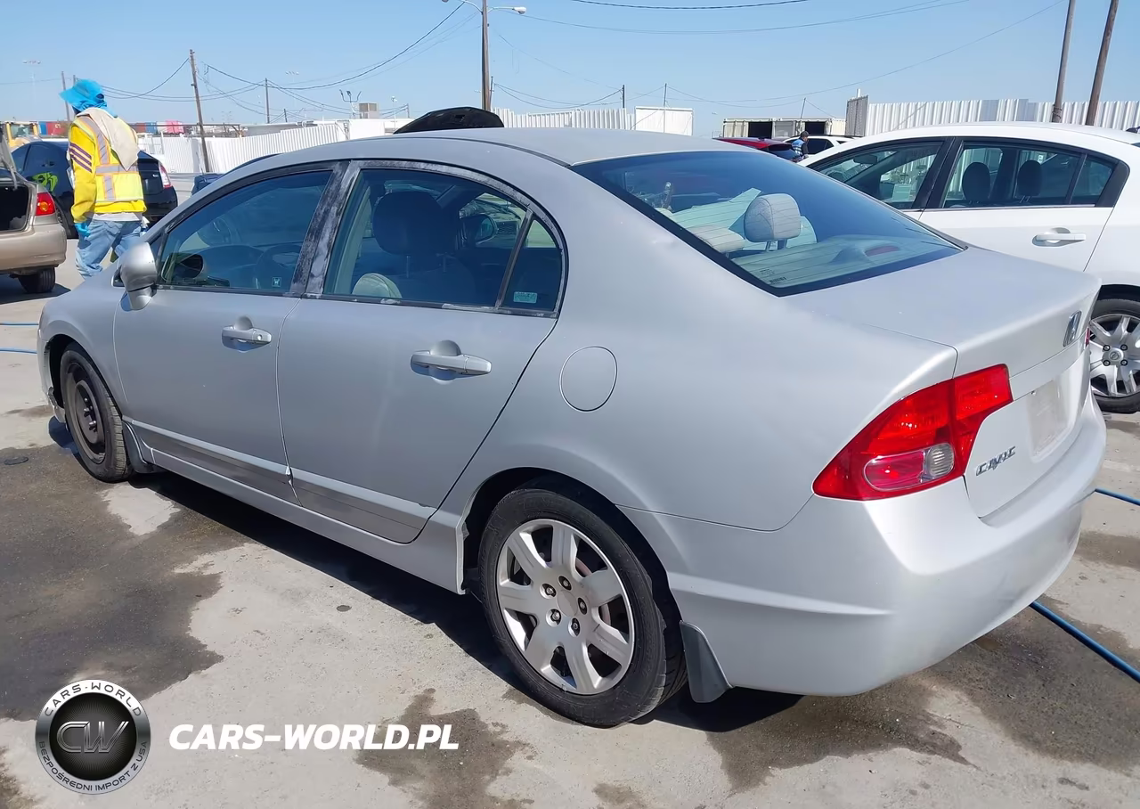 2008 Honda Civic Lx VIN:2HGFA16598H505074 - 3