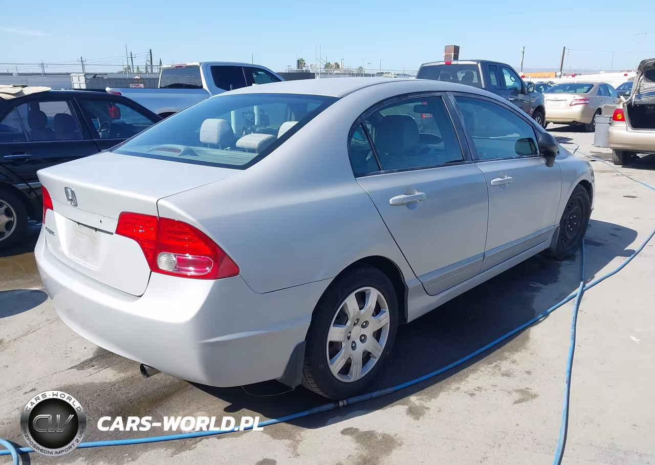 2008 Honda Civic Lx VIN:2HGFA16598H505074 - 4