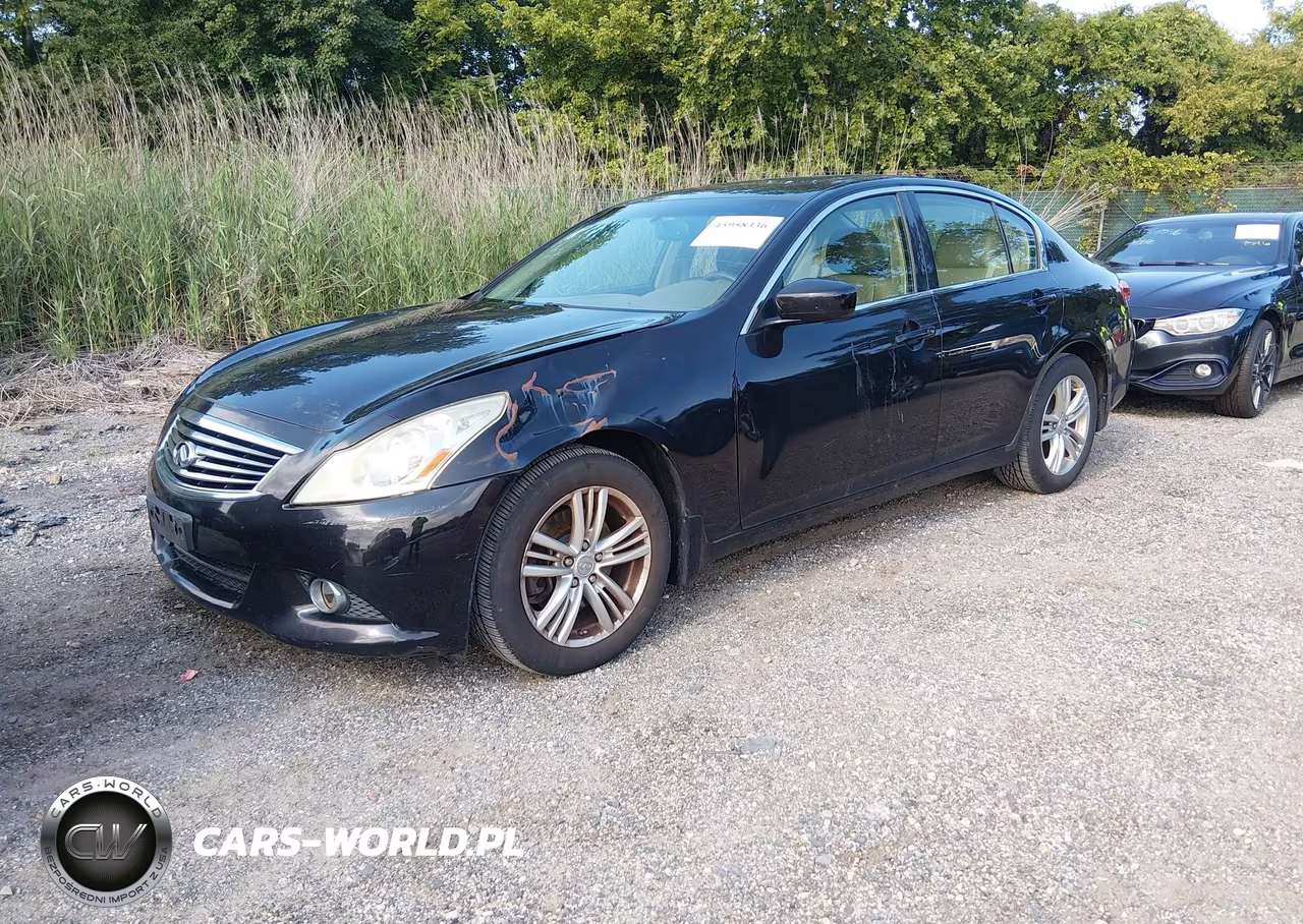 2013 Infiniti G37X VIN:JN1CV6AR7DM757204 - 2