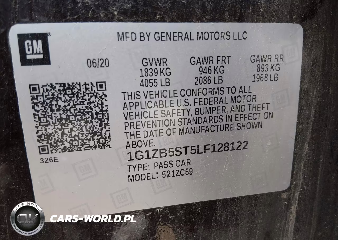2020 Chevrolet Malibu Fwd Ls VIN:1G1ZB5ST5LF128122 - 9