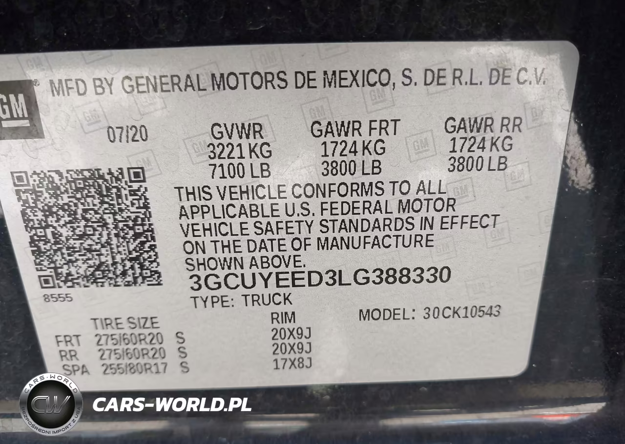 2020 Chevrolet Silverado 1500 4Wd Short Bed Rst VIN:3GCUYEED3LG388330 - 9
