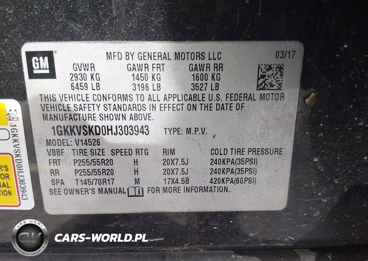 2017 GMC Acadia Limited VIN:1GKKVSKD0HJ303943 - 9