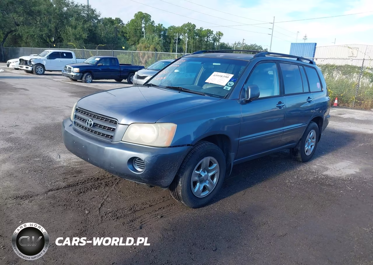 2003 Toyota Highlander VIN:JTEGD21A530057445 - 2
