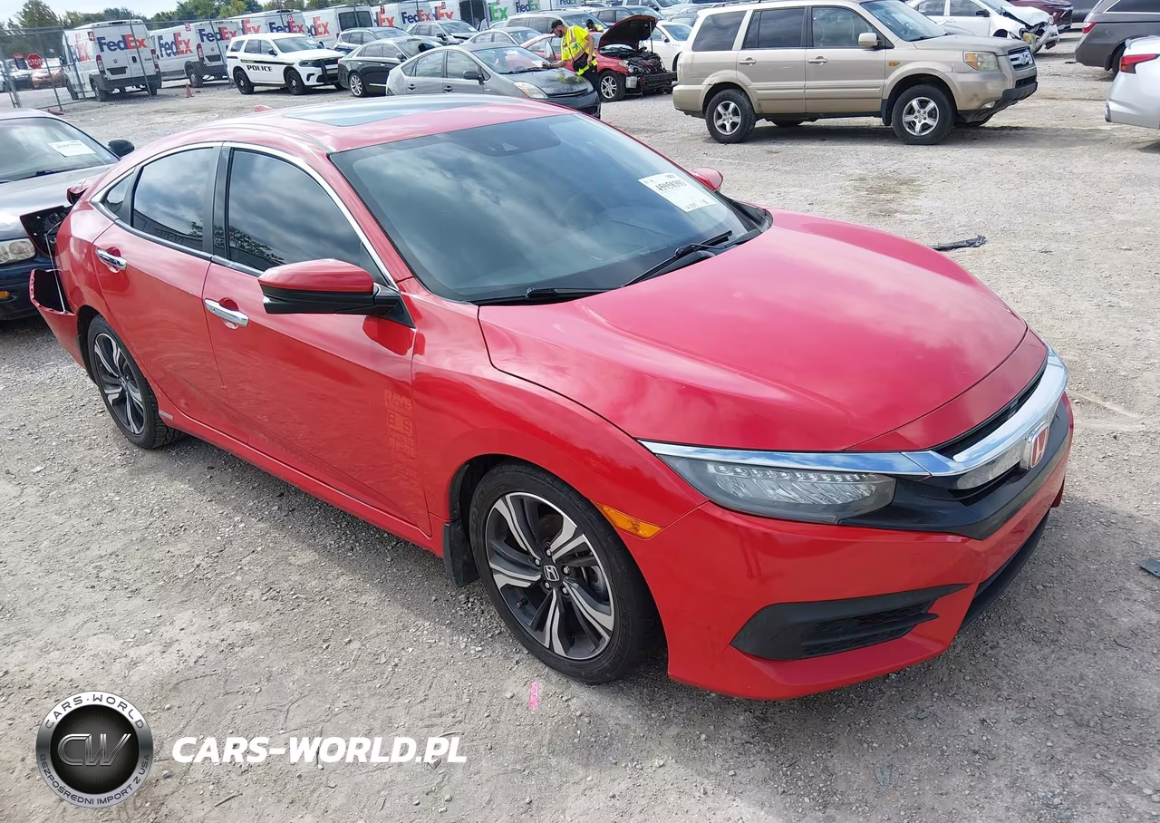 2018 Honda Civic Touring VIN:2HGFC1F91JH640715 - 1