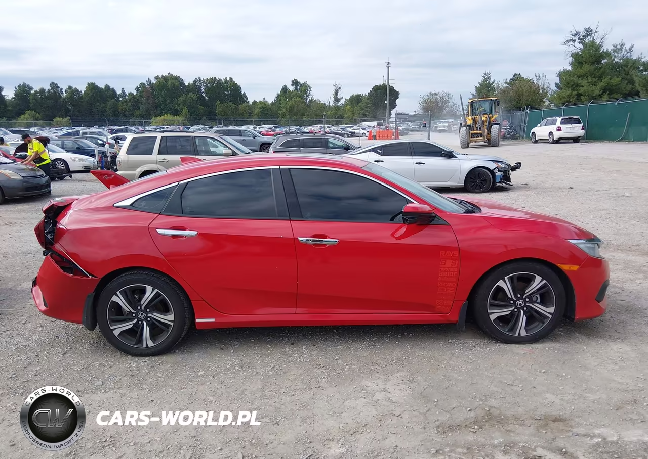 2018 Honda Civic Touring VIN:2HGFC1F91JH640715 - 13