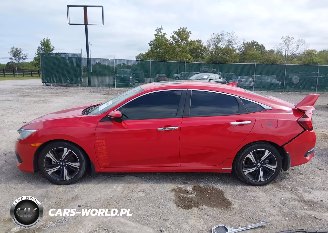2018 Honda Civic Touring VIN:2HGFC1F91JH640715 - 14