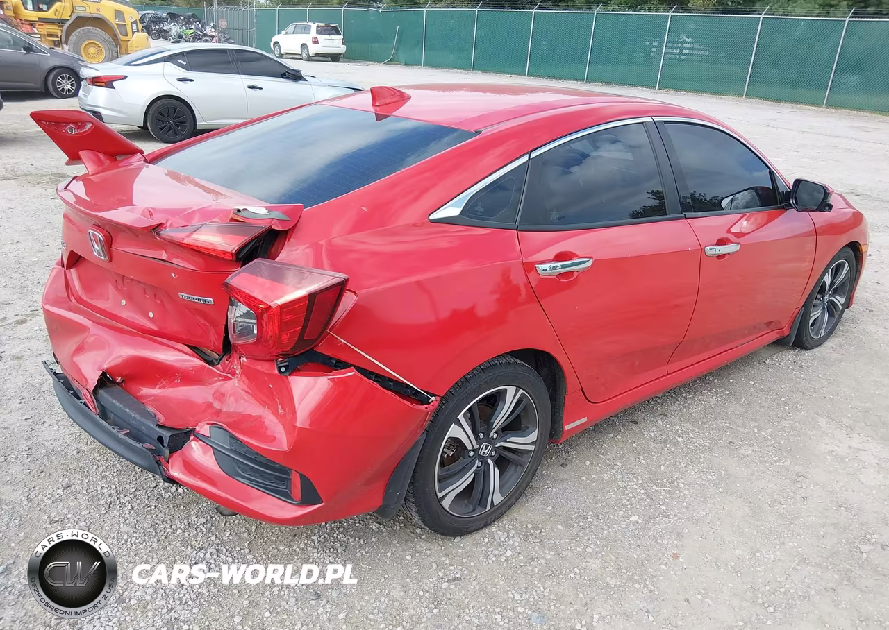 2018 Honda Civic Touring VIN:2HGFC1F91JH640715 - 4