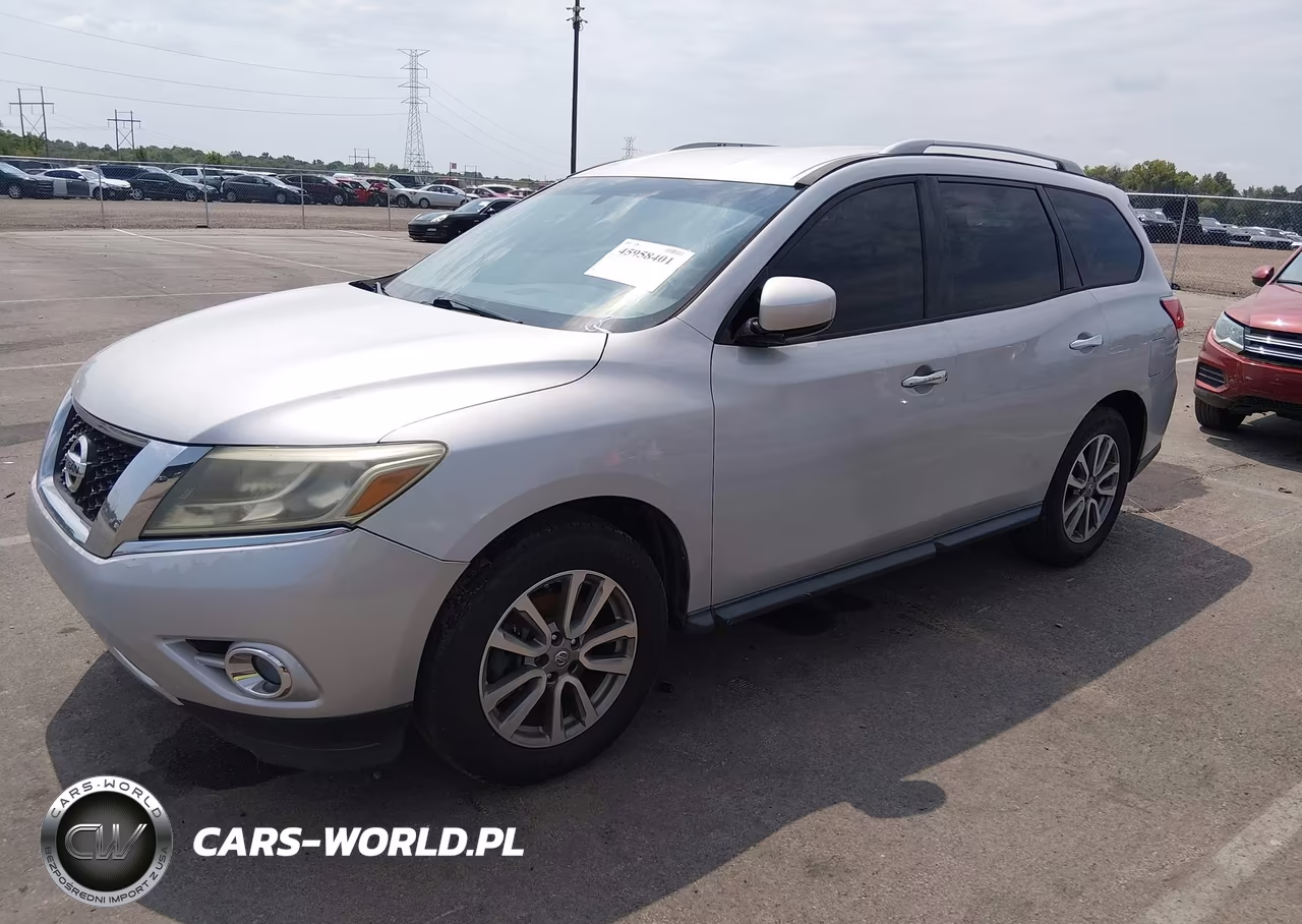 2015 Nissan Pathfinder Platinum-S-Sl-Sv VIN:5N1AR2MNXFC606999 - 2