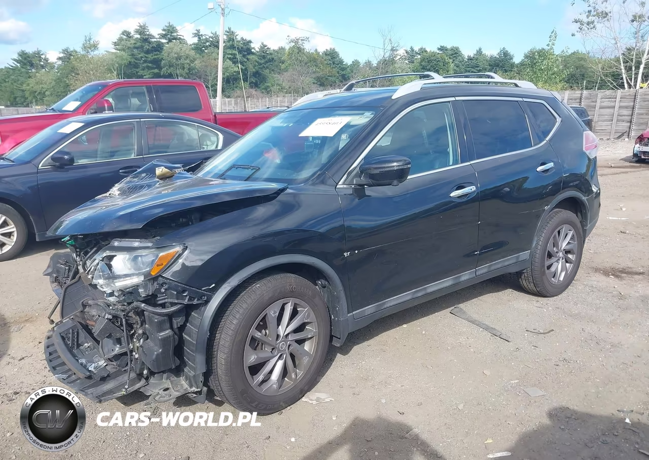 2016 Nissan Rogue Sl VIN:5N1AT2MV4GC854345 - 2