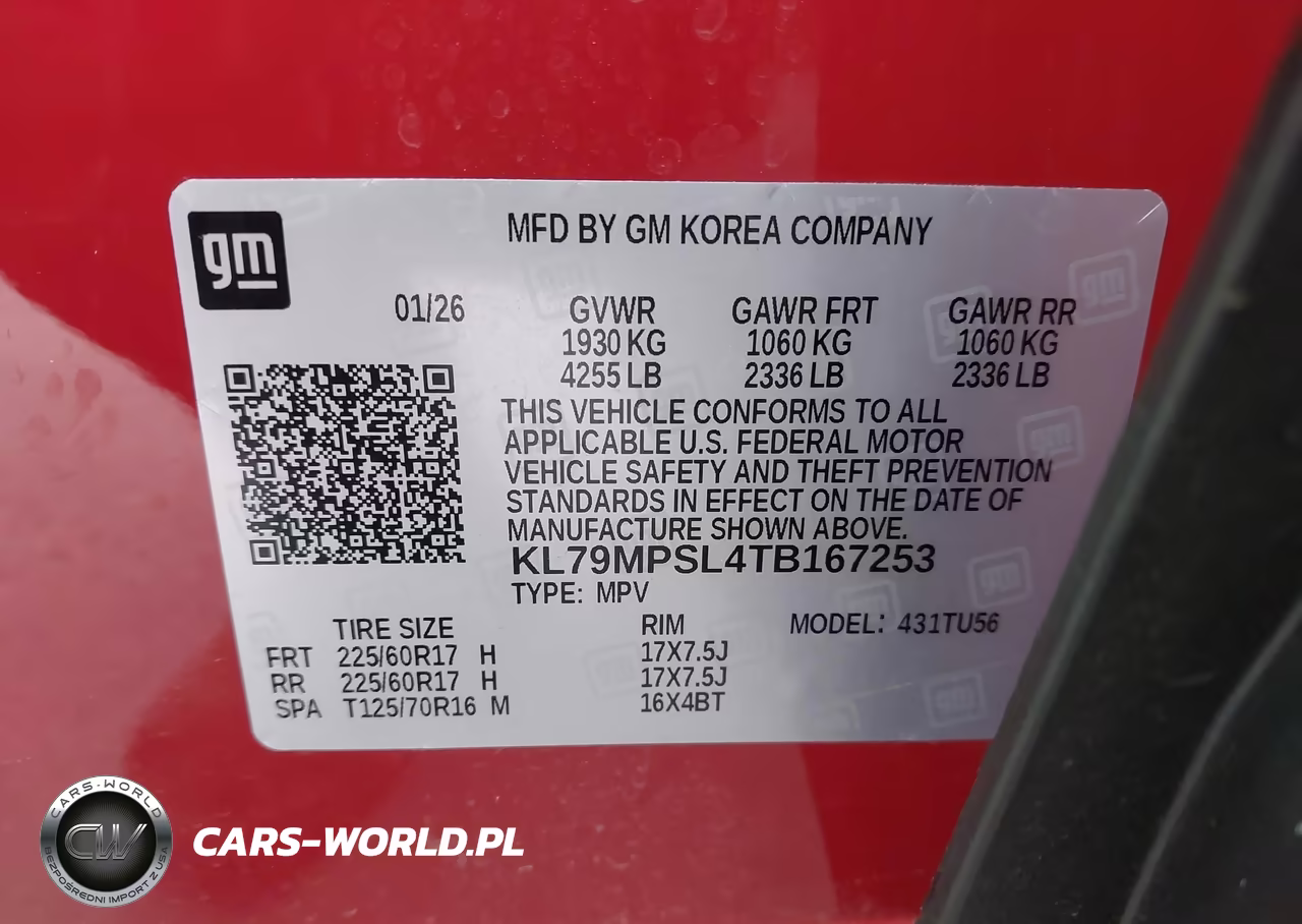 2026 Chevrolet Trailblazer Fwd Lt VIN:KL79MPSL4TB167253 - 9