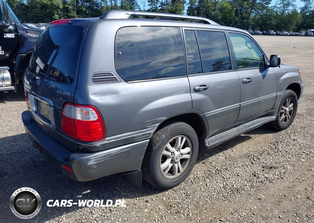 2004 Lexus Lx 470 VIN:JTJHT00W543543411 - 4