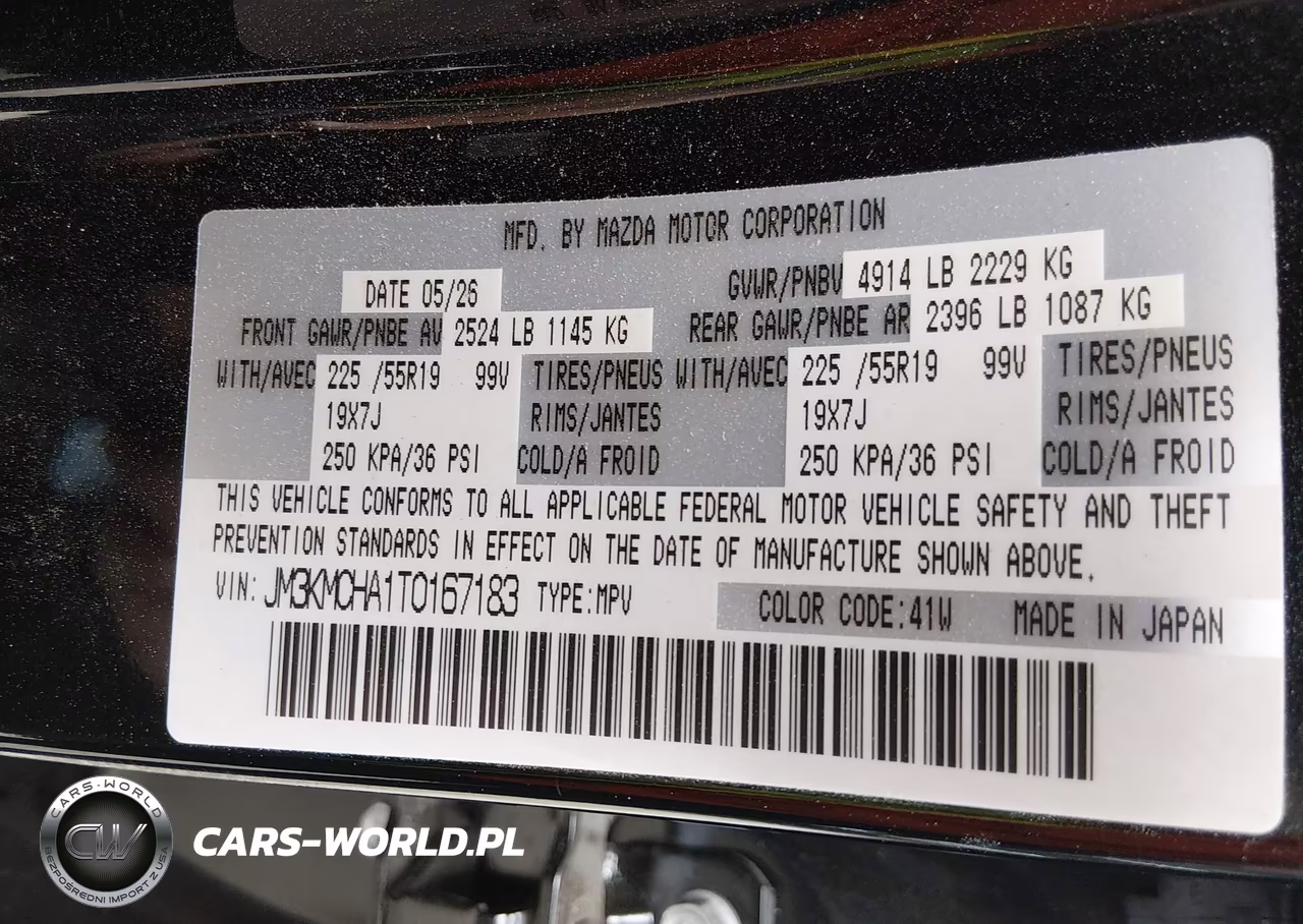 2026 Mazda Cx-5 2.5 S Preferred VIN:JM3KMCHA1T0167183 - 9