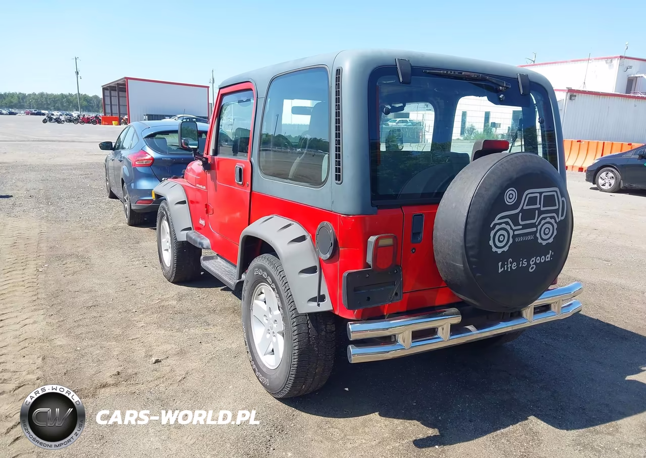 1997 Jeep Wrangler Se VIN:1J4FY29P8VP520972 - 3