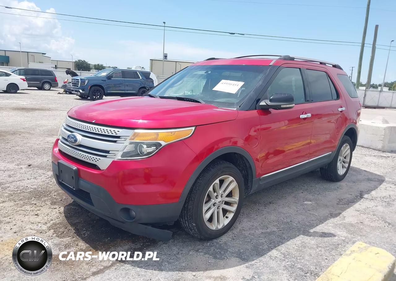 2012 Ford Explorer Xlt VIN:1FMHK8D81CGA92772 - 2