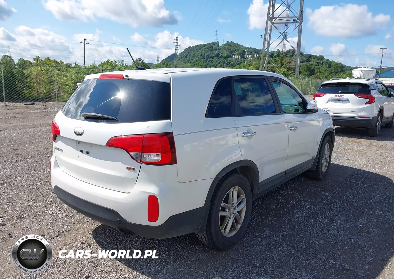 2014 Kia Sorento Lx VIN:5XYKTCA6XEG429636 - 4