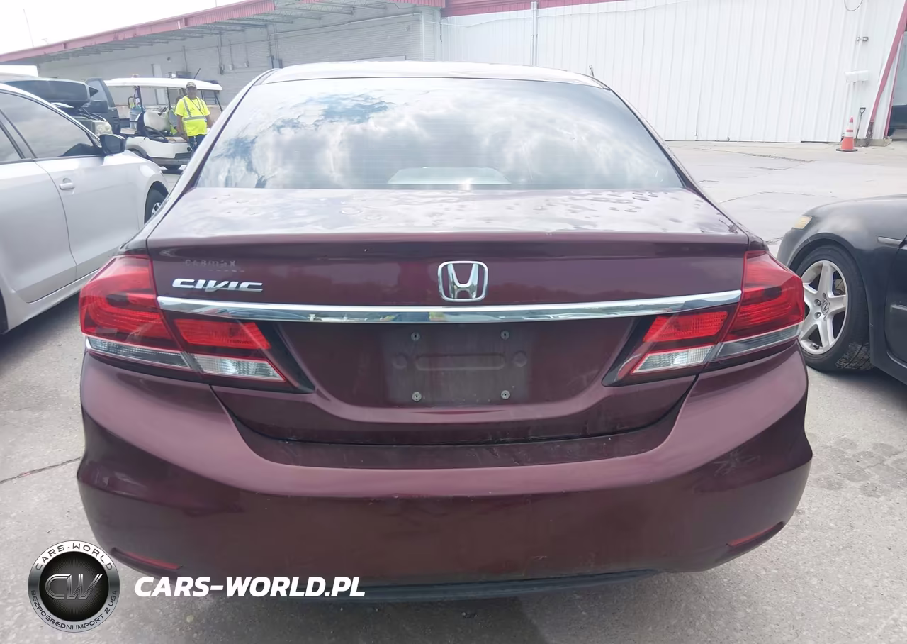 2015 Honda Civic Lx VIN:19XFB2F53FE700744 - 16