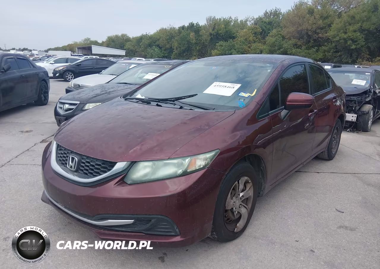 2015 Honda Civic Lx VIN:19XFB2F53FE700744 - 2