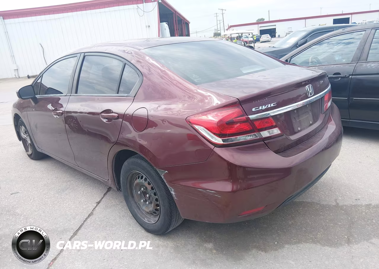 2015 Honda Civic Lx VIN:19XFB2F53FE700744 - 3