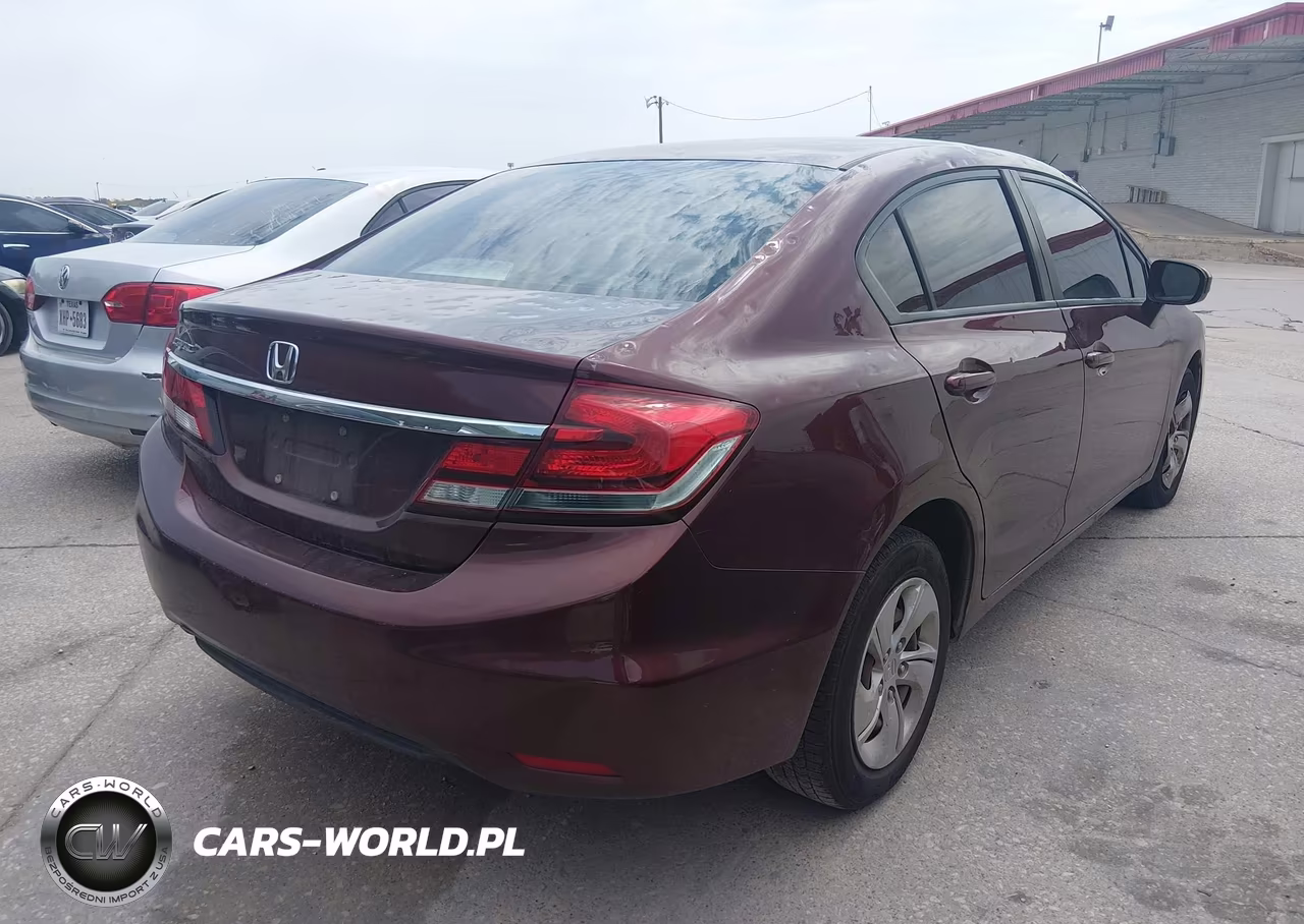 2015 Honda Civic Lx VIN:19XFB2F53FE700744 - 4
