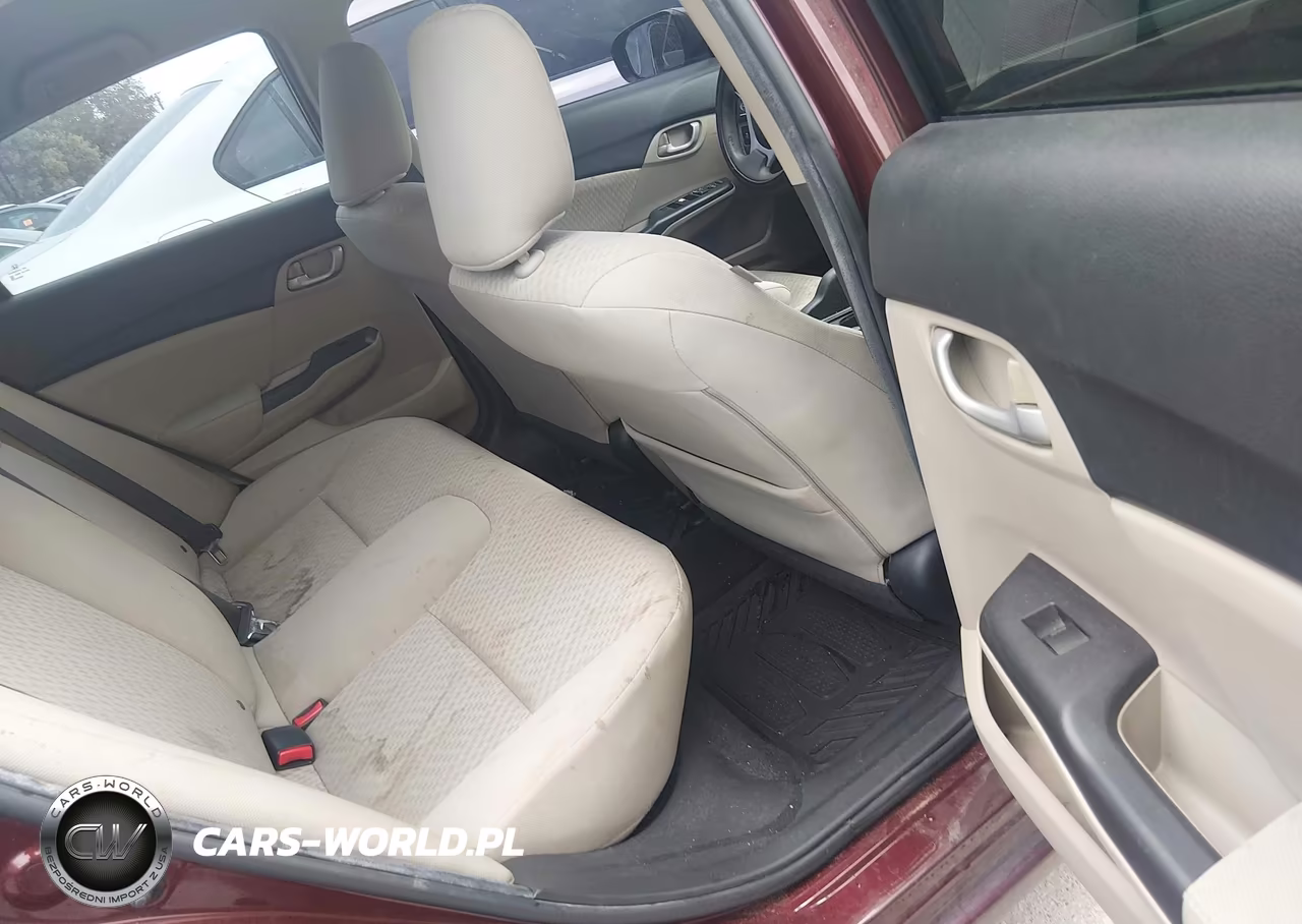 2015 Honda Civic Lx VIN:19XFB2F53FE700744 - 8