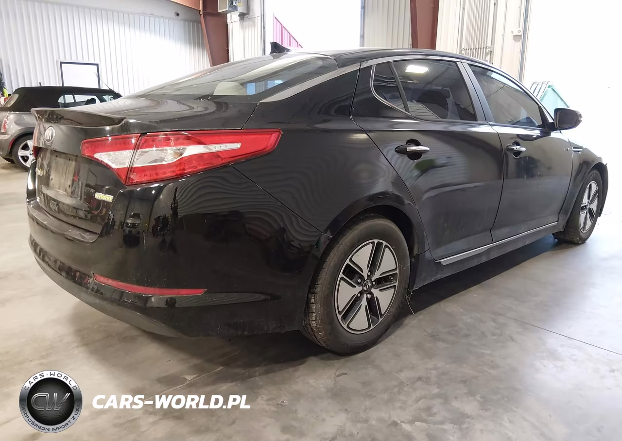 2013 Kia Optima Hybrid Lx VIN:KNAGM4AD3D5038954 - 4