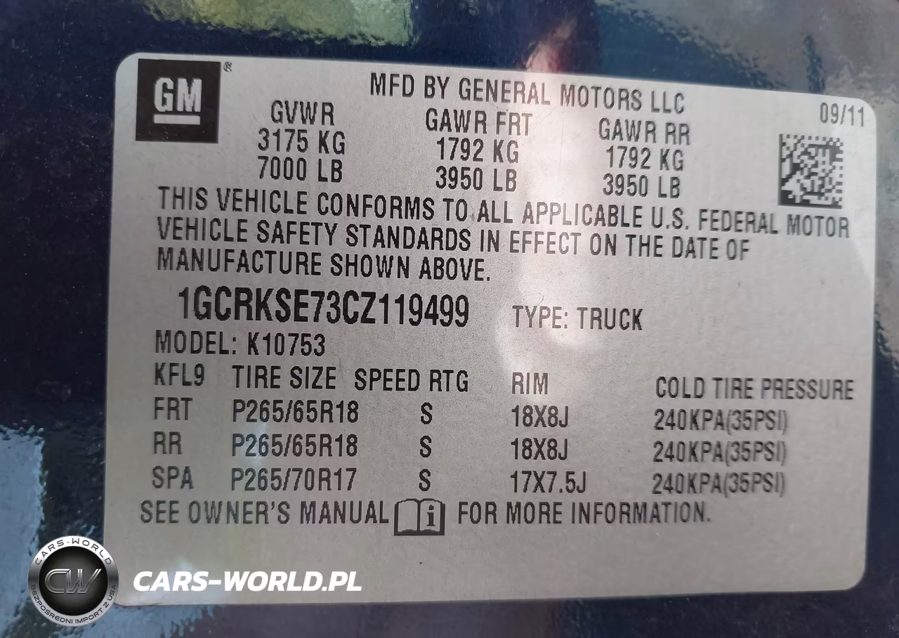 2012 Chevrolet Silverado 1500 Lt VIN:1GCRKSE73CZ119499 - 9