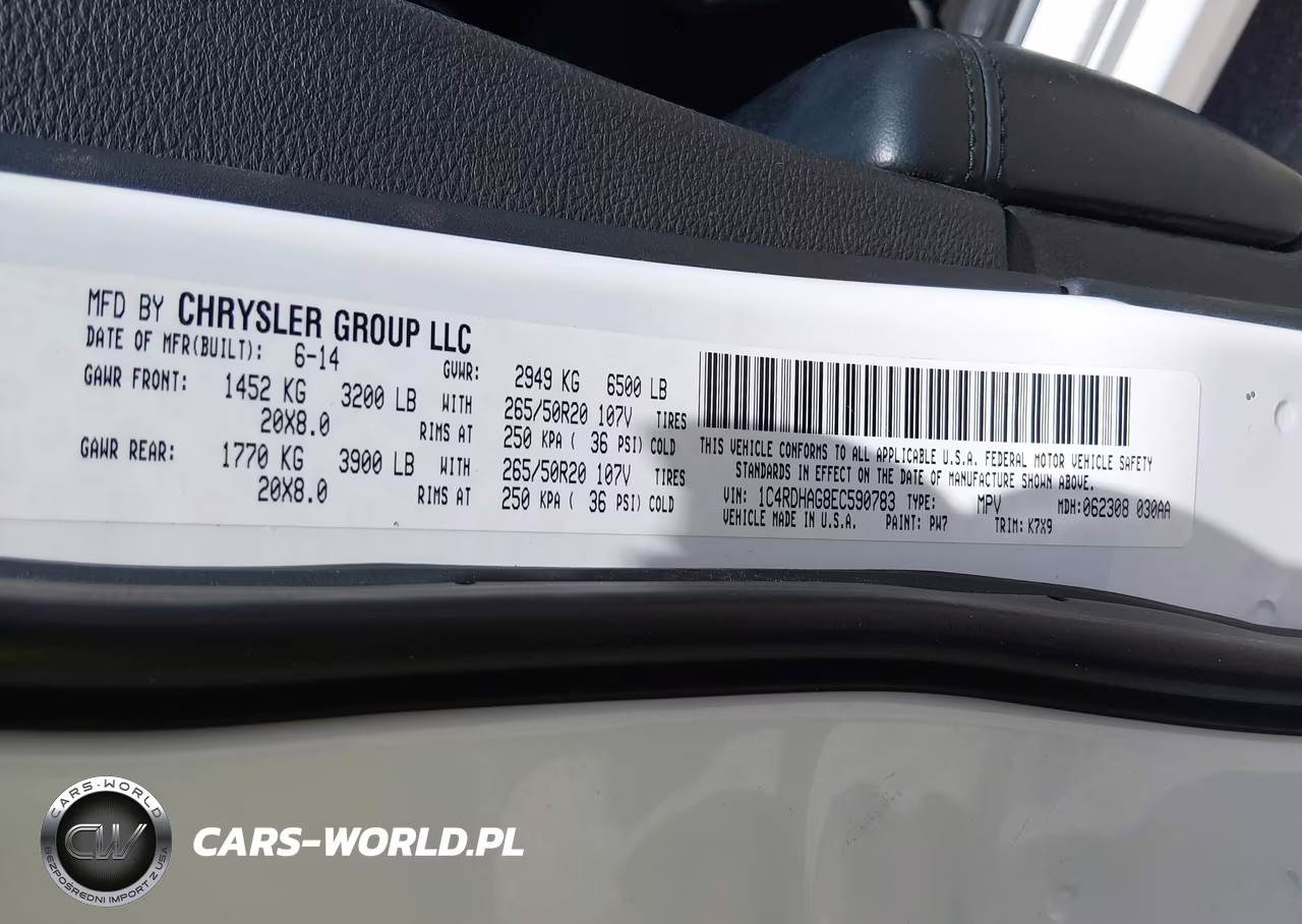 2014 Dodge Durango Sxt VIN:1C4RDHAG8EC590783 - 9