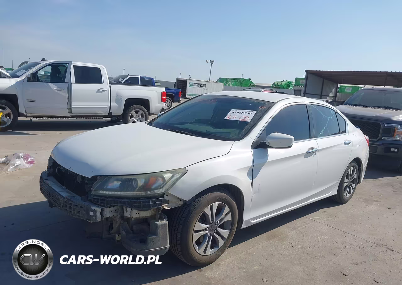 2013 Honda Accord Lx VIN:1HGCR2F34DA274562 - 2