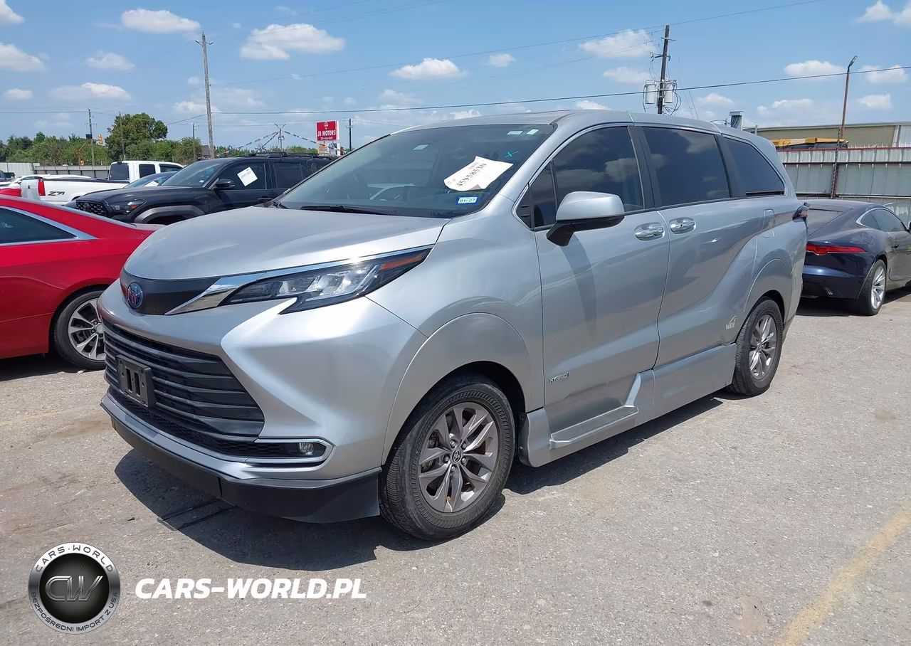 2021 Toyota Sienna Xle VIN:5TDYRKEC2MS061490 - 2
